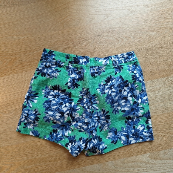 JCrew high waisted floral shorts - Picture 3 of 4